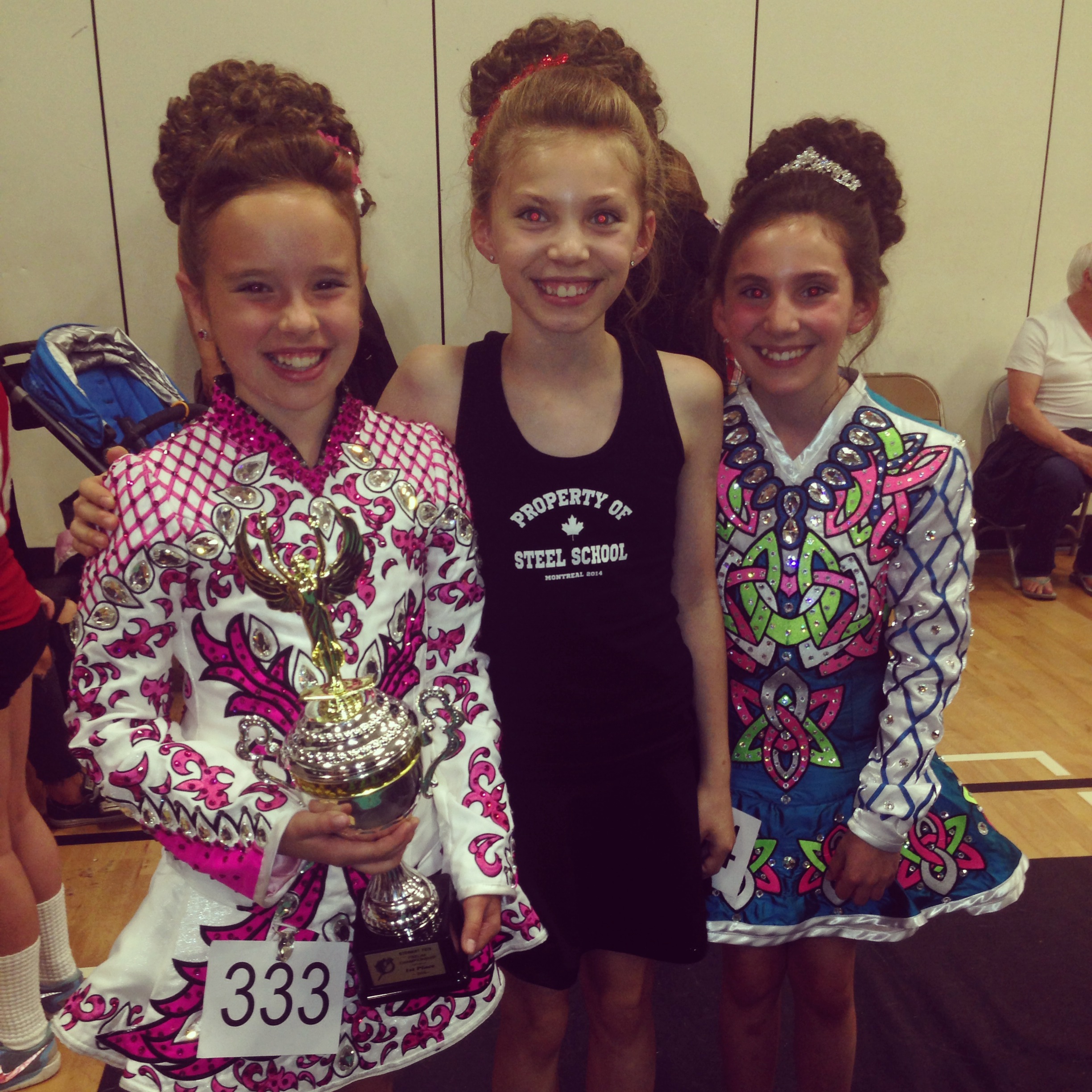 Imogen won 1st!