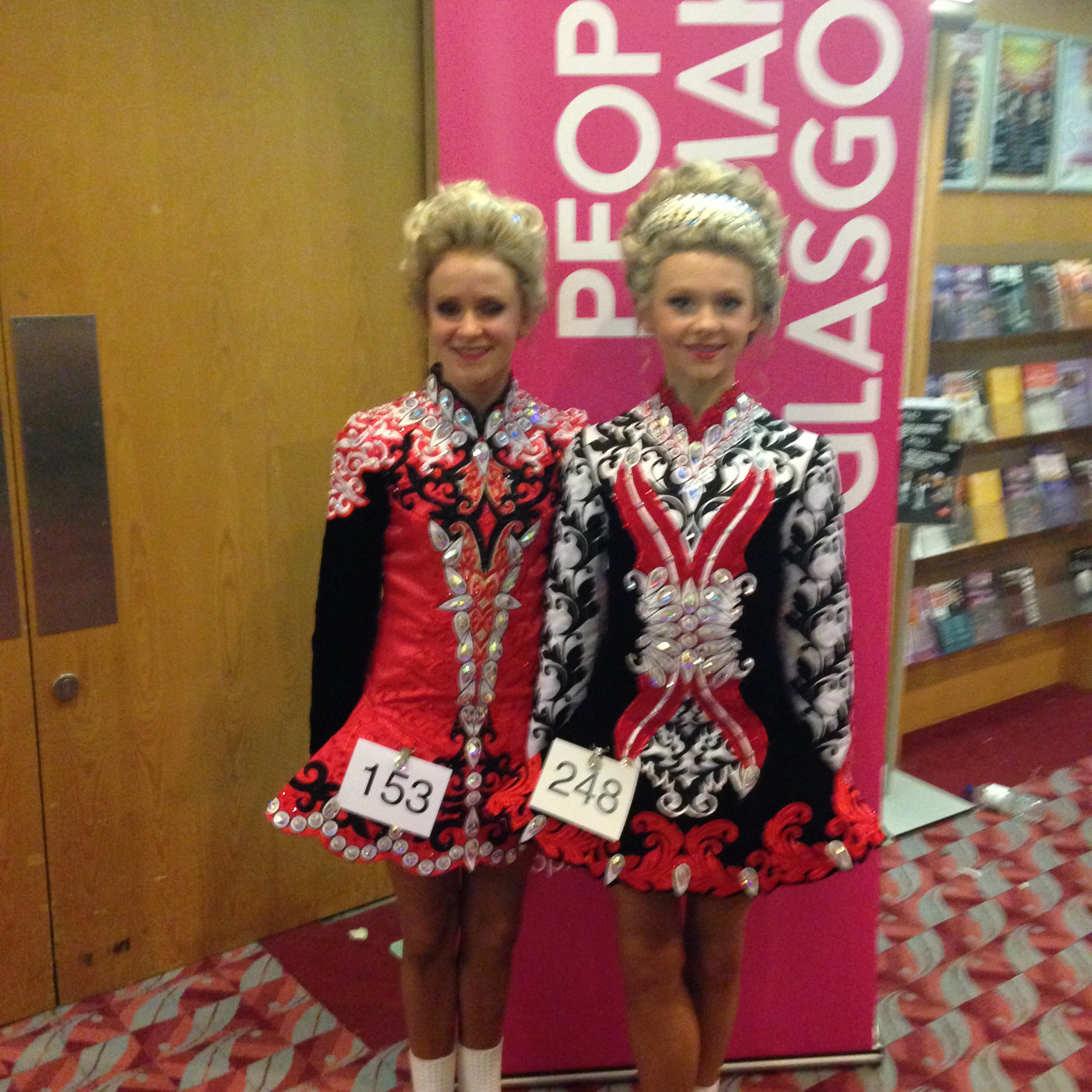 Sabine and Lauren @ Worlds