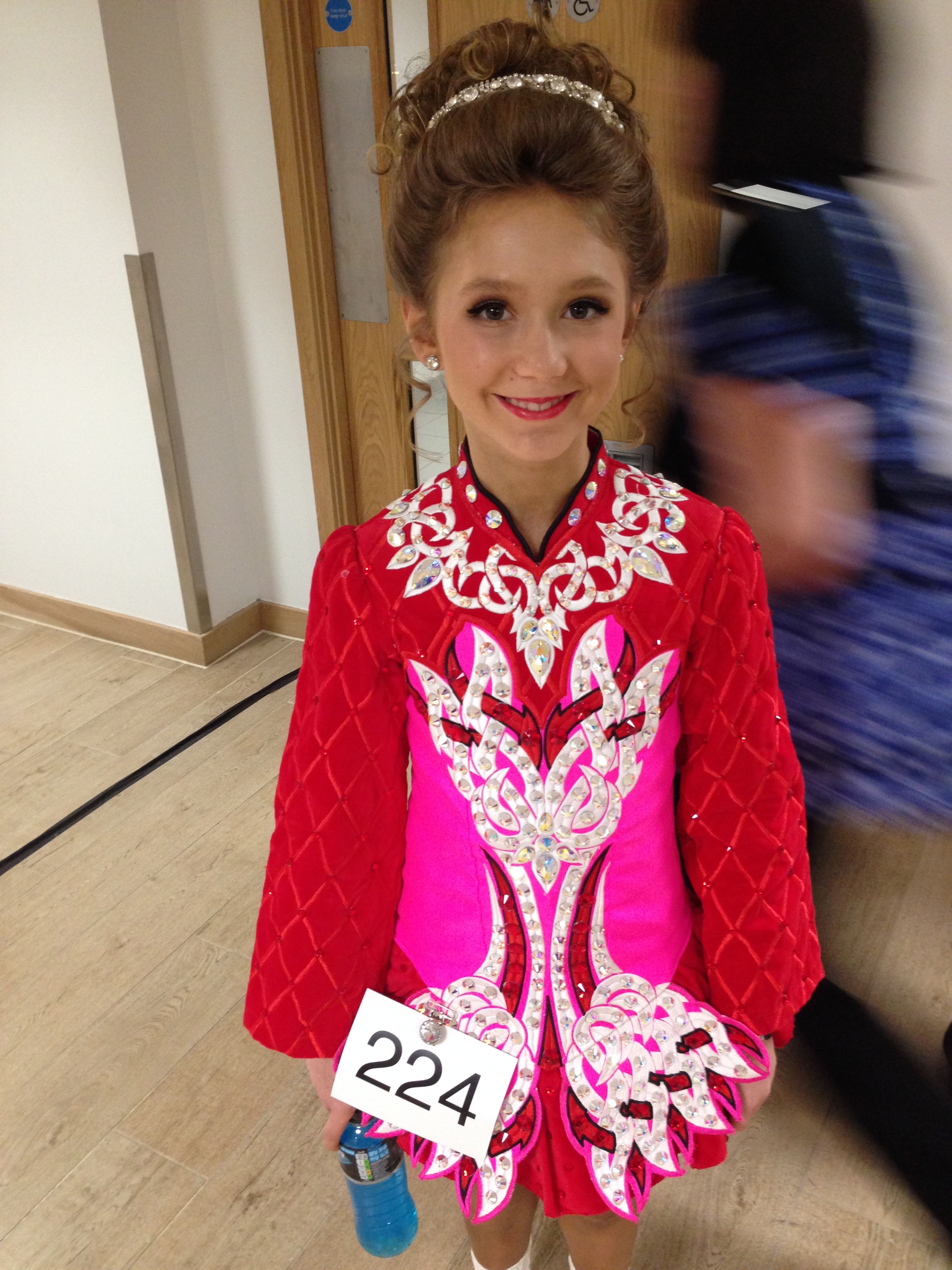 Charli at her first Worlds