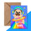 Thumbnail: Father's Day Rainbow Pug Card