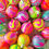 Thumbnail: Personalised Neon Marbled Baubles