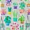 Thumbnail: Colourful Plant Pots Tea Towel