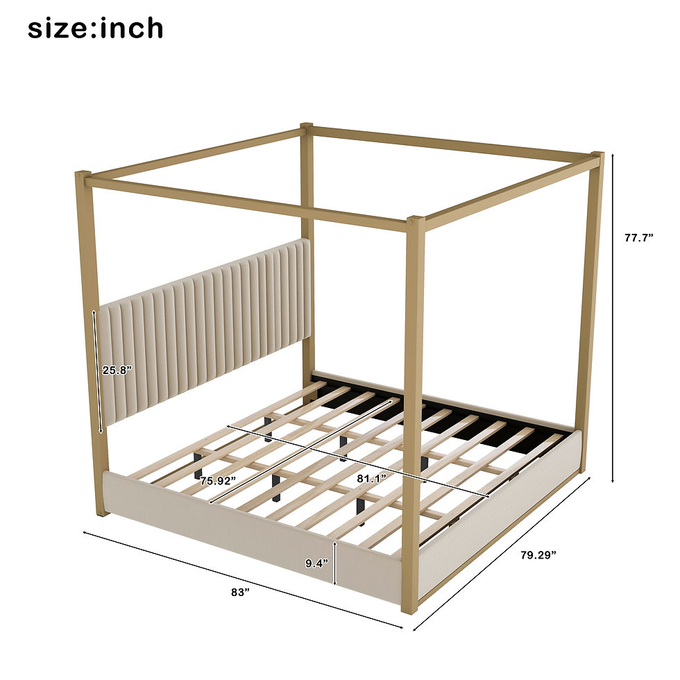 Thumbnail: Anastasia Canopy Bed
