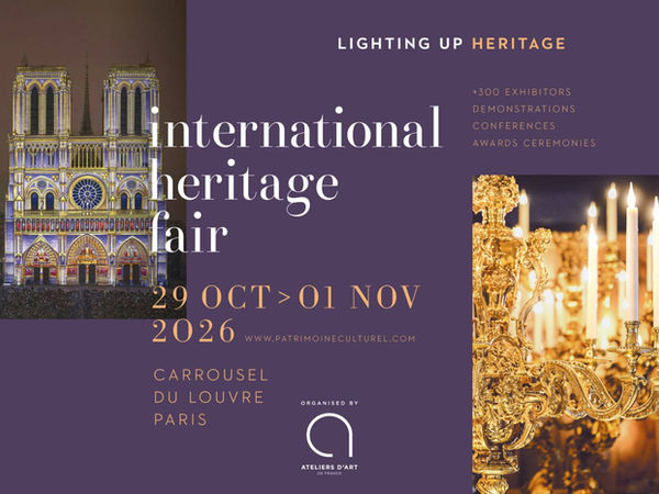 Billet Salon International du Patrimoine Culturel 2026