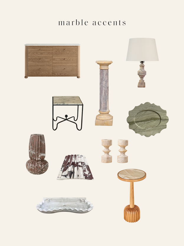 Marble Accents: A Study in Material Elegance