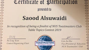 NUS Toastmasters Club Annual Competition