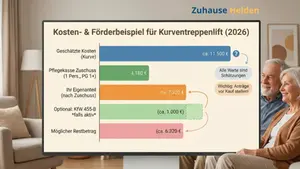 Treppenlift Kosten & Förderung 2026: Strategische Analyse zur Finanzierung von Barrierefreiheit im Wohnbestand