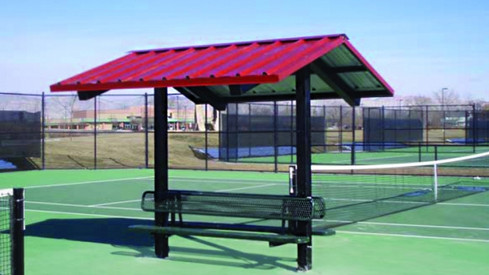 Superior Shelter 8'x8' Gable End Steel Framed Mini-Shelter