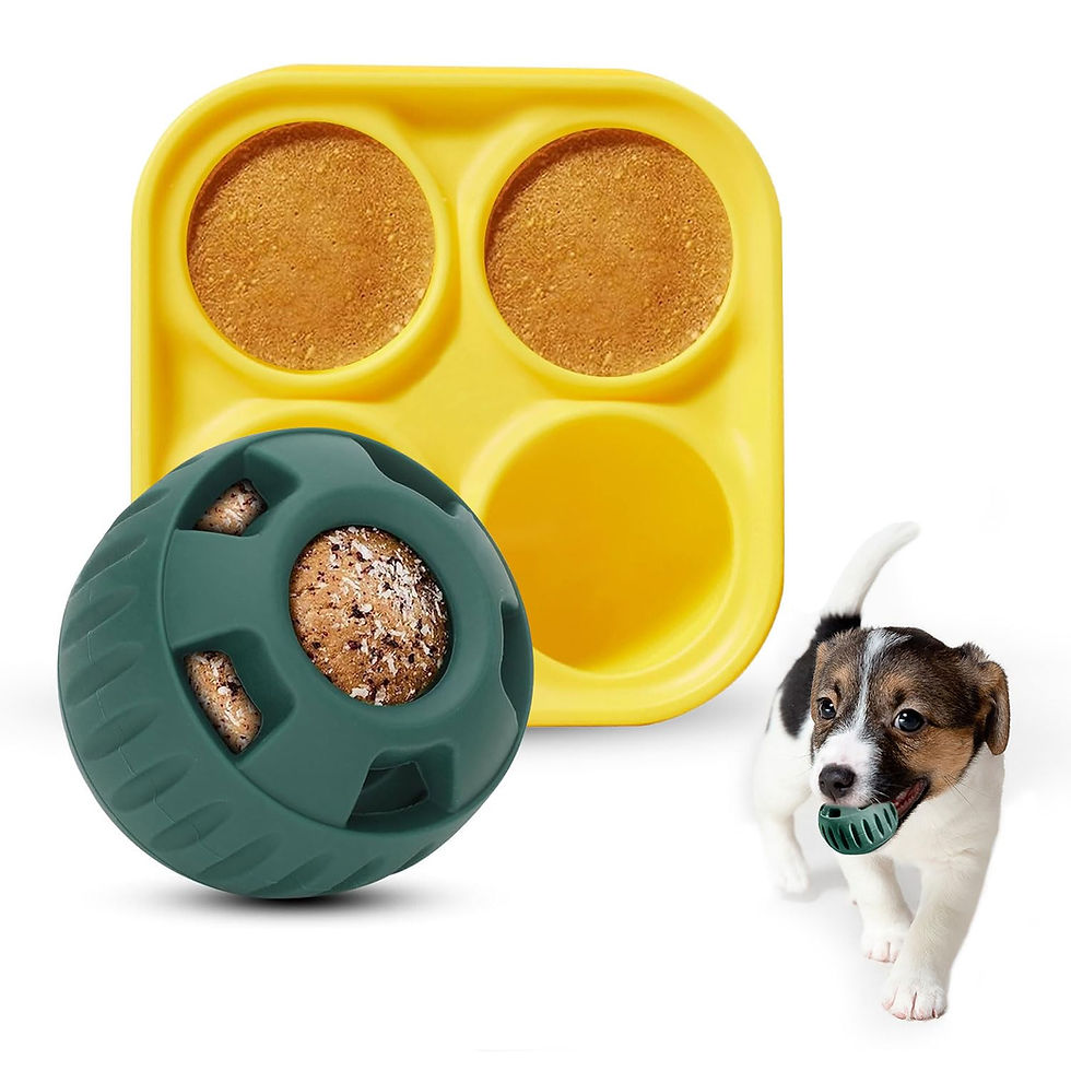 Thumbnail: Fillable Dog Toys Silicone Pet Dog Toys Dog Chew Toys Refillable Dog Food Ball D