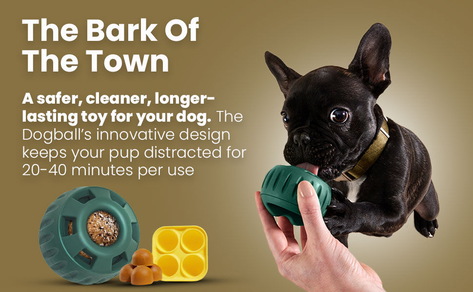 Thumbnail: Fillable Dog Toys Silicone Pet Dog Toys Dog Chew Toys Refillable Dog Food Ball D