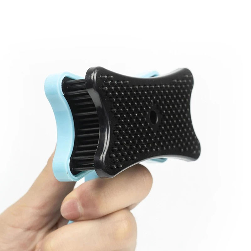 Thumbnail: Dog Brush Cat Grooming Brush Self Cleaning Static Free Massage Comb Stable Thick