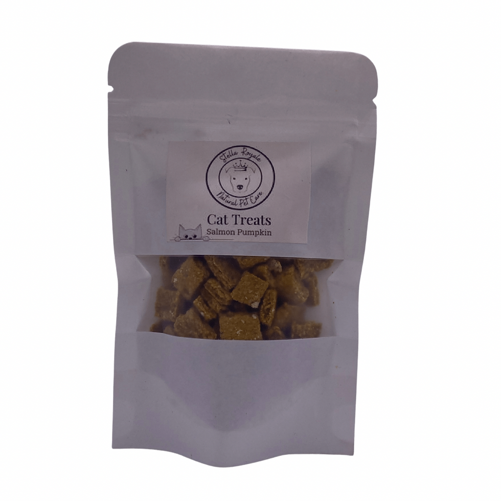 Thumbnail: Salmon Pumpkin Cat Treats