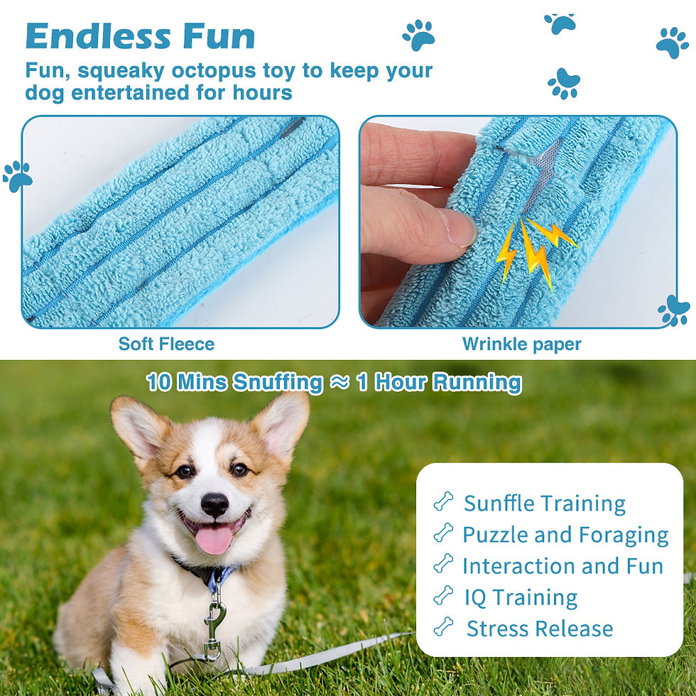 Thumbnail: Dog Educational Toys, Christmas Gift Octopus Dog Toys, Dog Birthday Gifts, Dog S