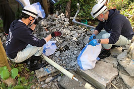 現地ボランティア活動②