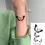 Thumbnail: 3pcs Monochrome Tattoos 