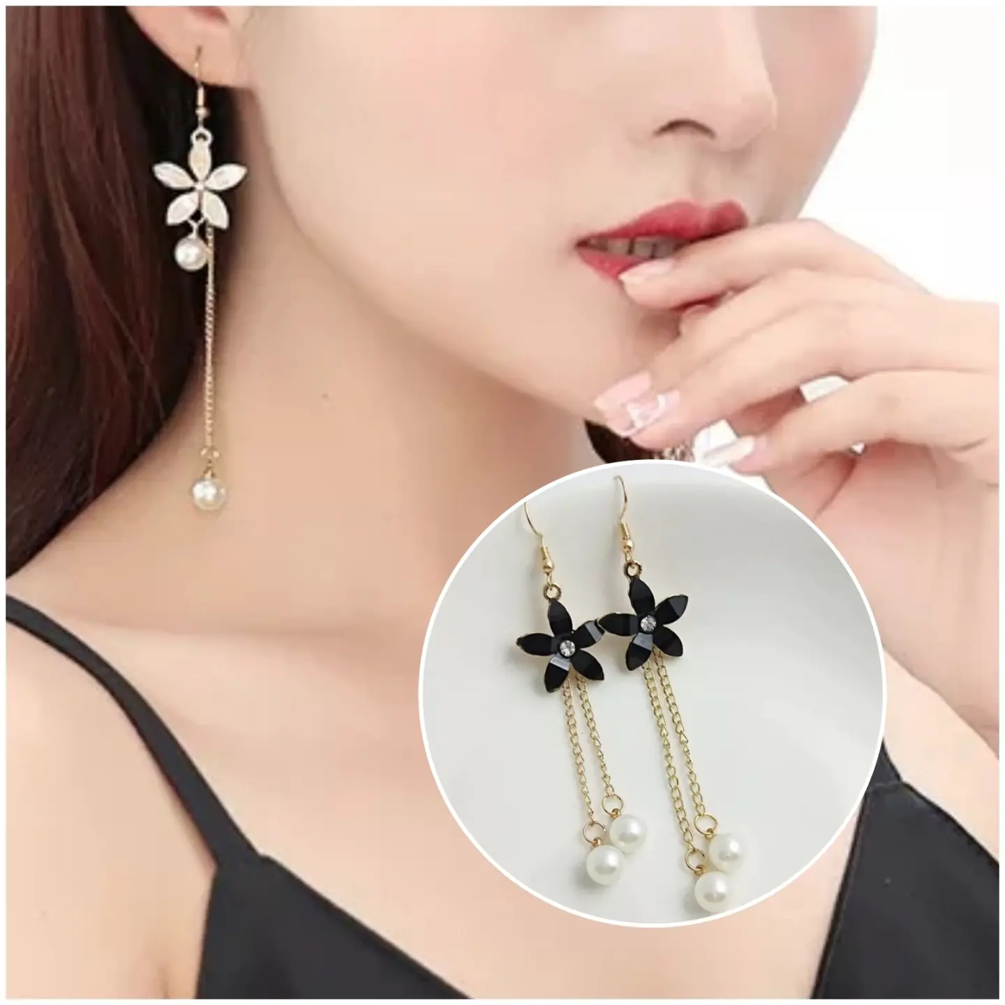 Korean Long Earrings 
