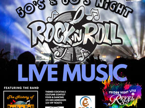 6-2-2023 Friday Night Live - History of Rock n Roll - Hudson Valley