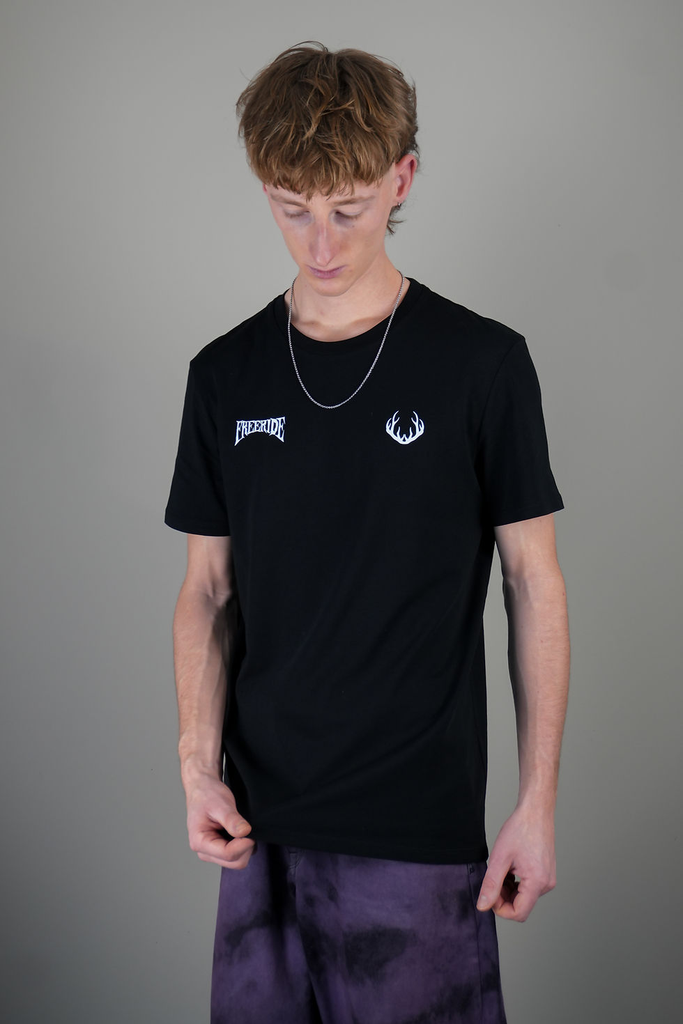 Thumbnail: 100% Organic FREERIDE T-shirt - Black