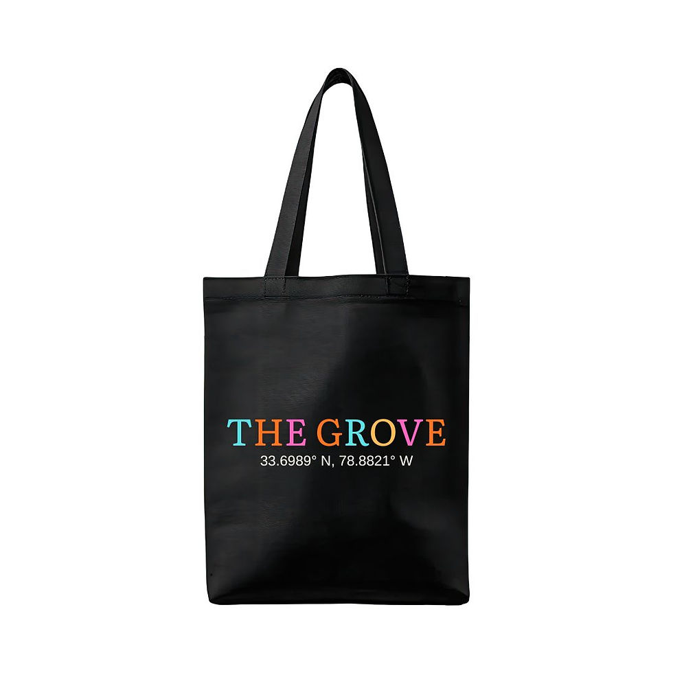 Charcoal Black with church coordinates