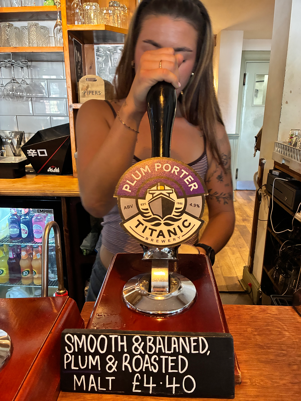 Smooth and 'balaned'.  Quality PP, and the pub was actually good.