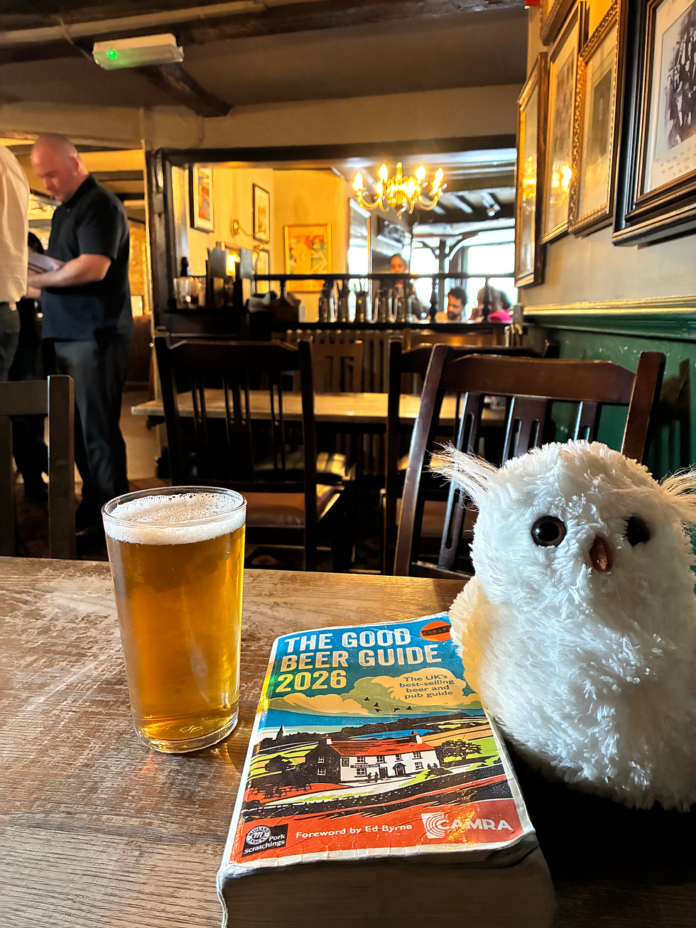 Oscar returns at the Pickerel, Cambridge