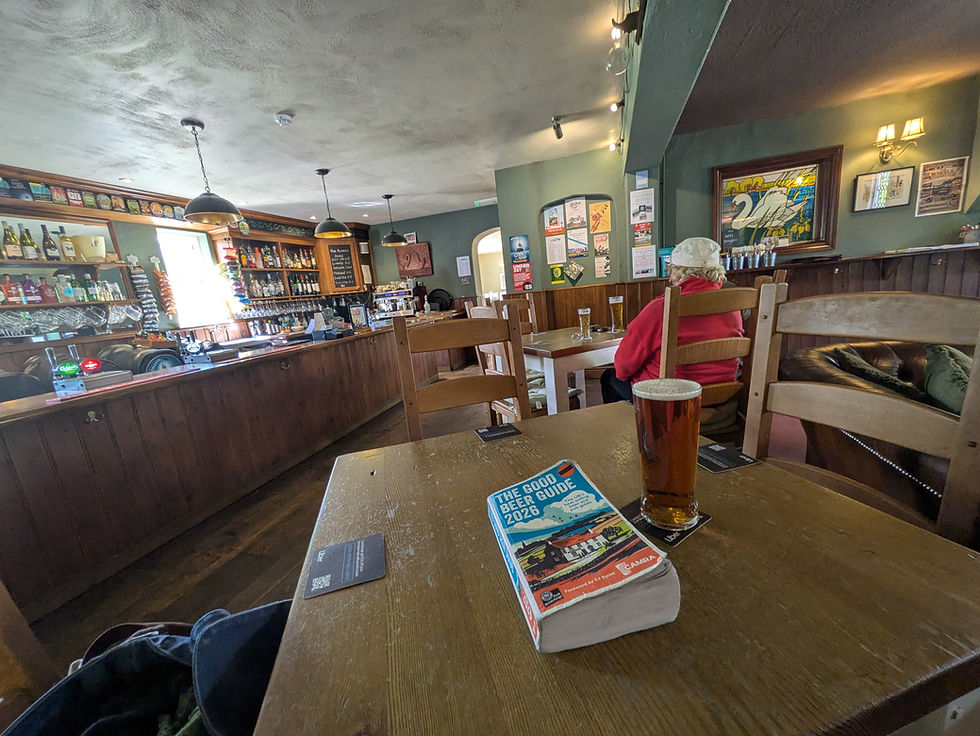 Cambs Pub of the Month - White Swan, Conington