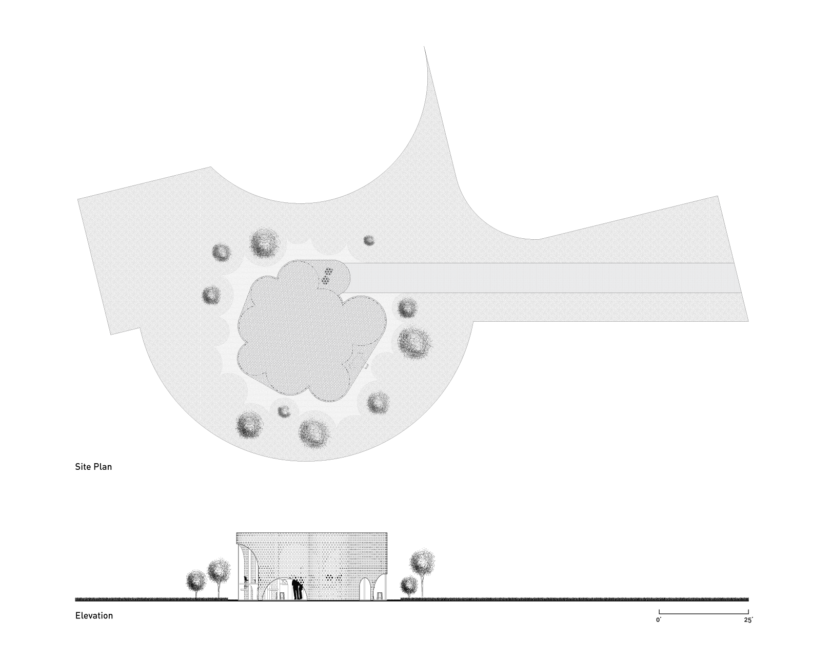 Site Plan+Elevation