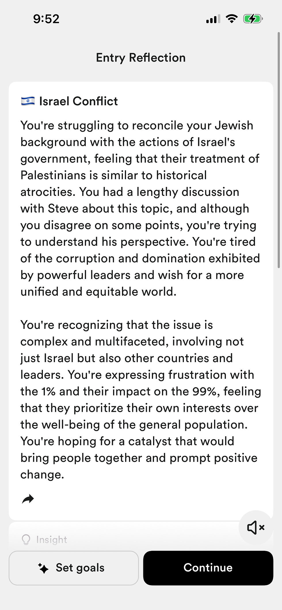 Steve, Israel & Government