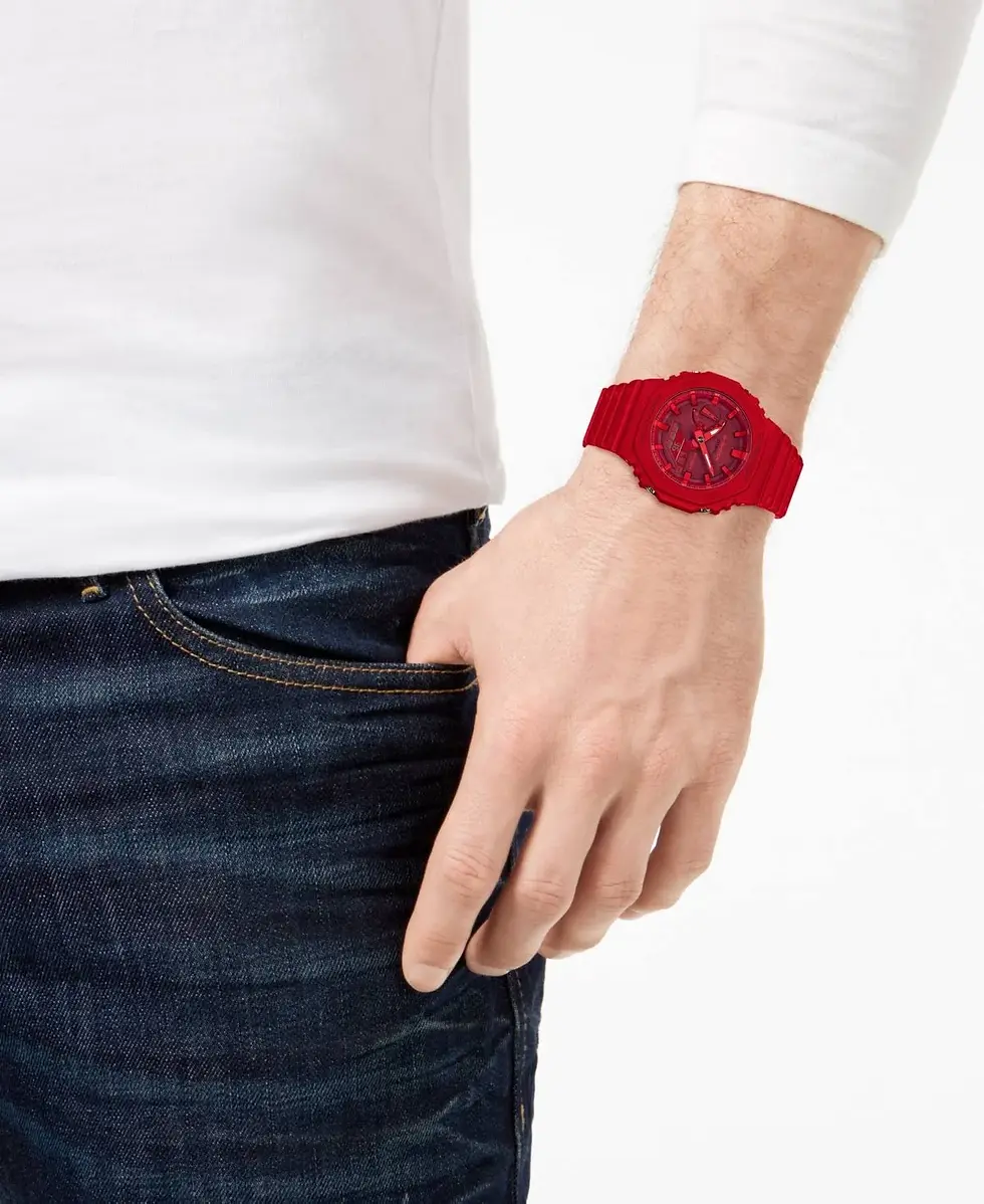 縮圖：CASIO G-SHOCK GA2100-4A RED