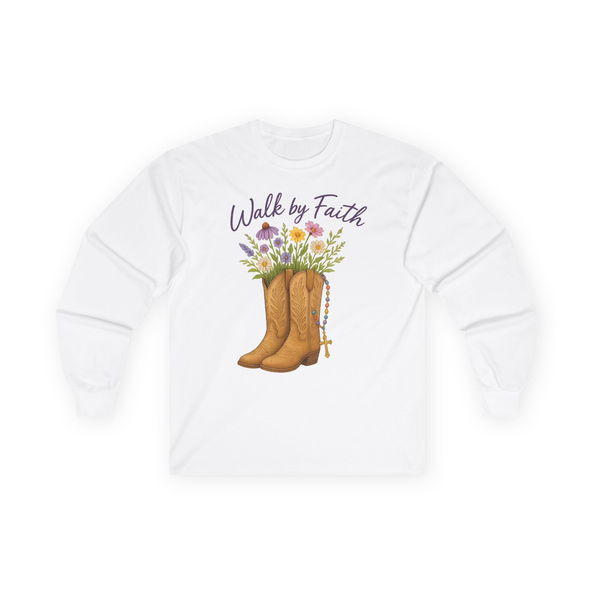 Faith-Inspired Long Sleeve Tee