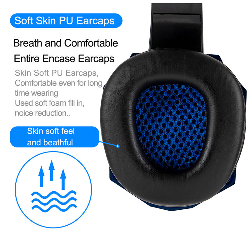 Miniatura: fone gamer Profissional auriculares gamer luz led gaming fones de ouvido gamer p