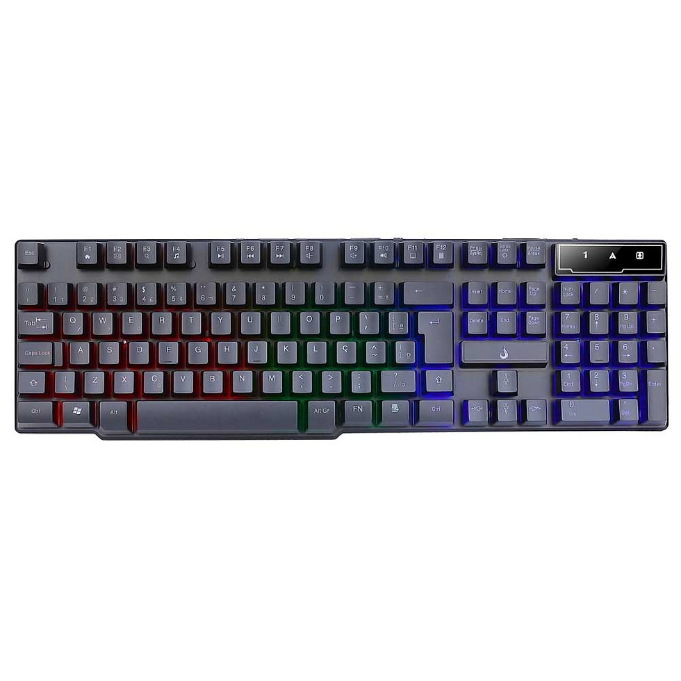 Miniatura: Teclado Gamer Semi - Mecânico Rise Mode G1 Rgb Ptbr