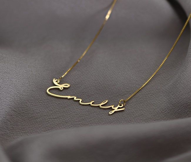 Signature Name Necklace