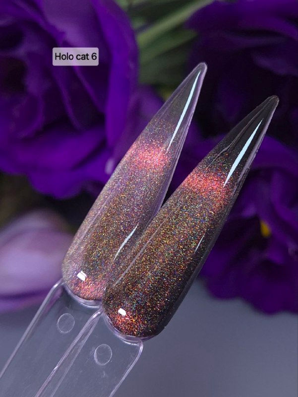 Прев'ю: Гель-лак SVN Holo Cat №6