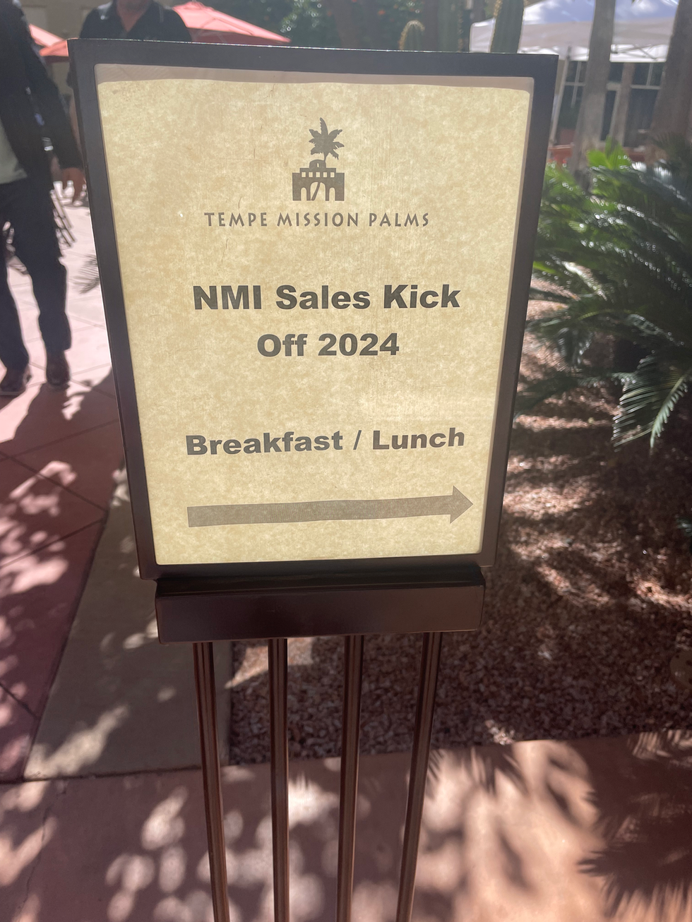 NMI Sales Kick Off