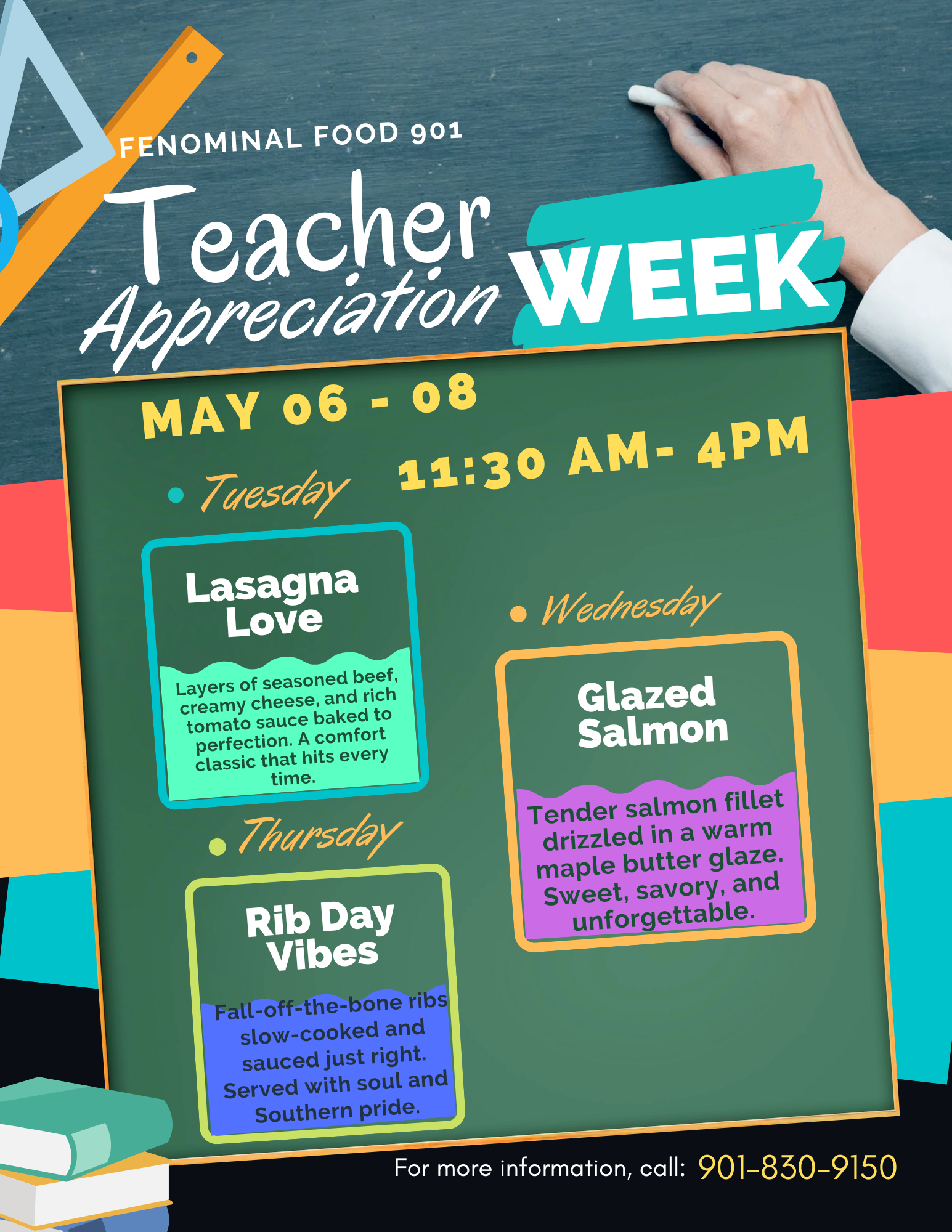 Arranged Food and Objects