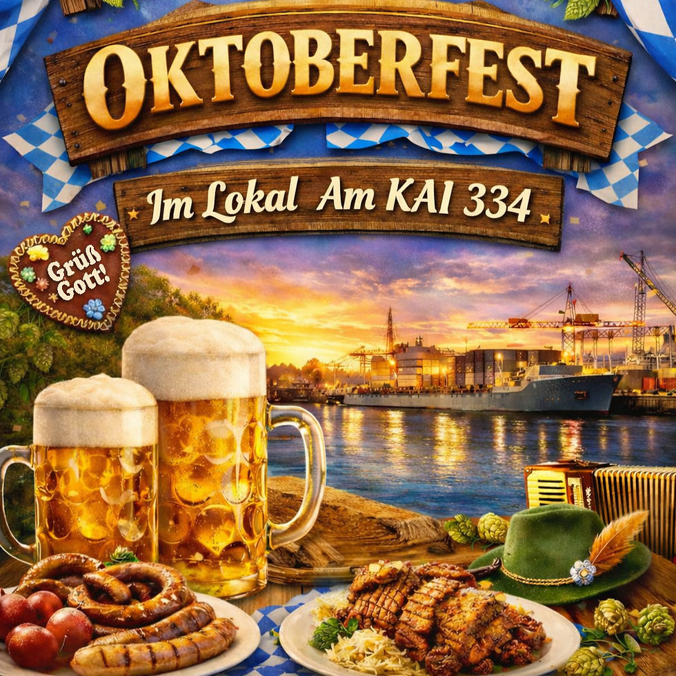 OKTOBERFEST - Wiesn-Gaudi mit Hafenblick
