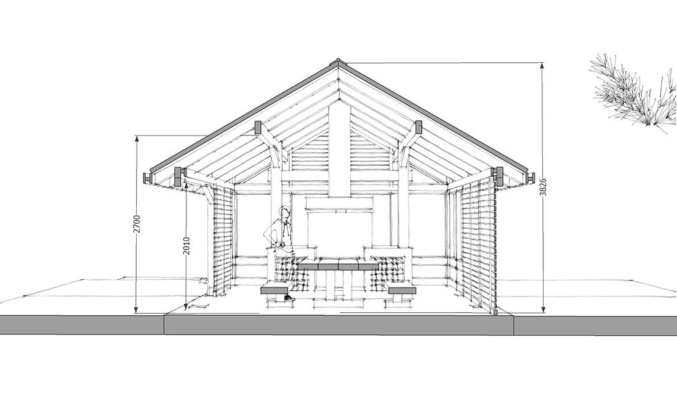 grill cabin building plans