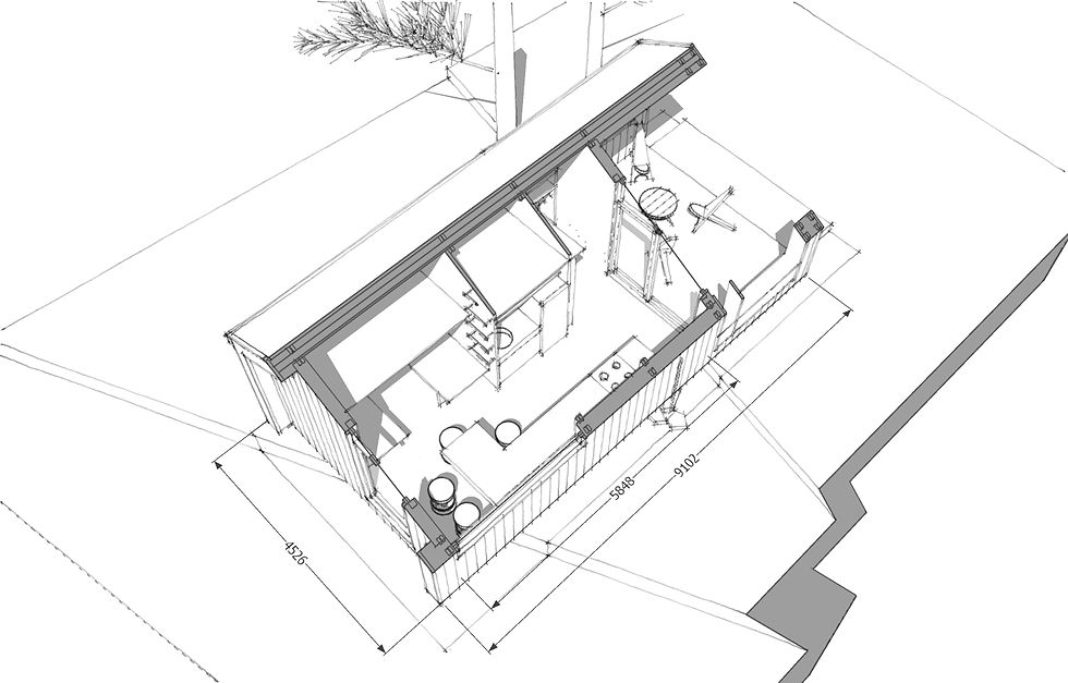 timber frame tiny house