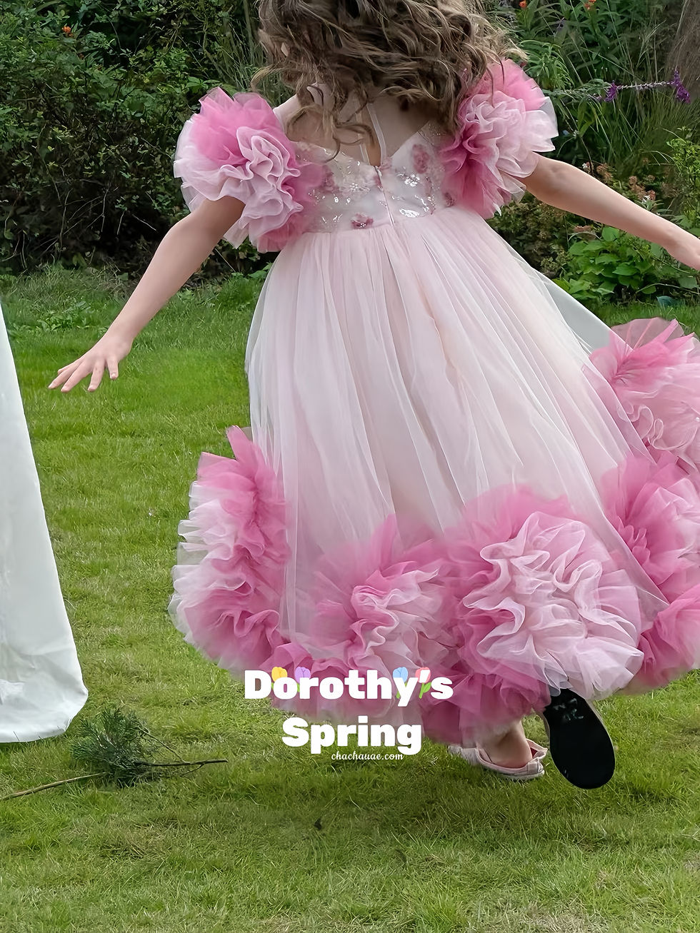 Thumbnail: Rosé Éclatante Princess Birthday Dress