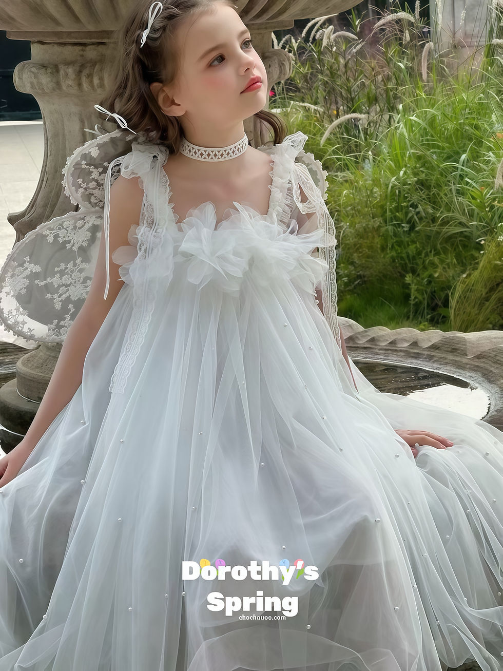 Thumbnail: Lumiere Butterfly Princess Birthday Dress(include Wings)