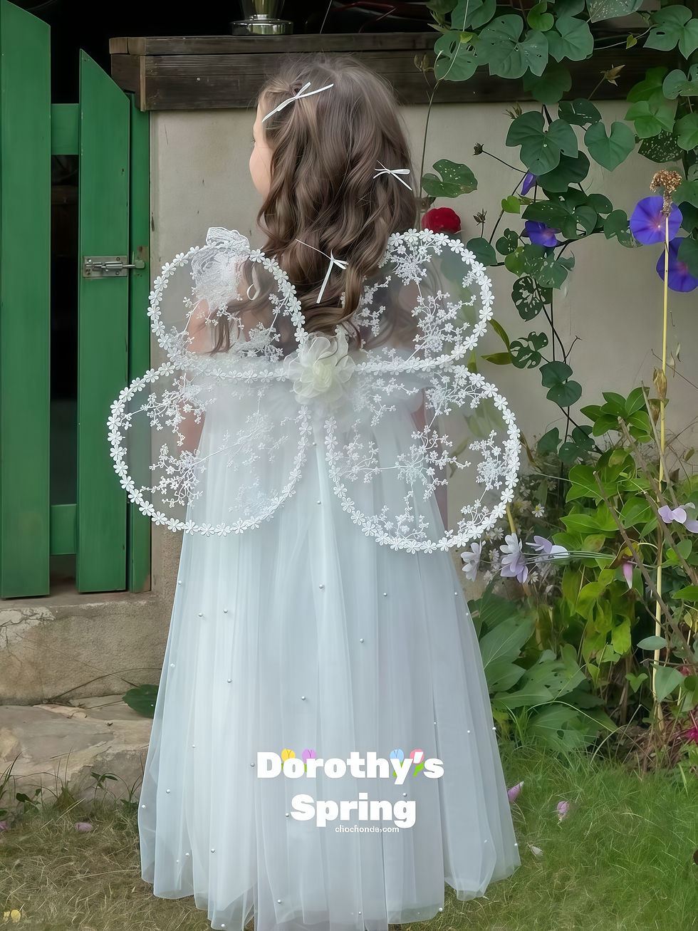 Thumbnail: Lumiere Butterfly Princess Birthday Dress(include Wings)
