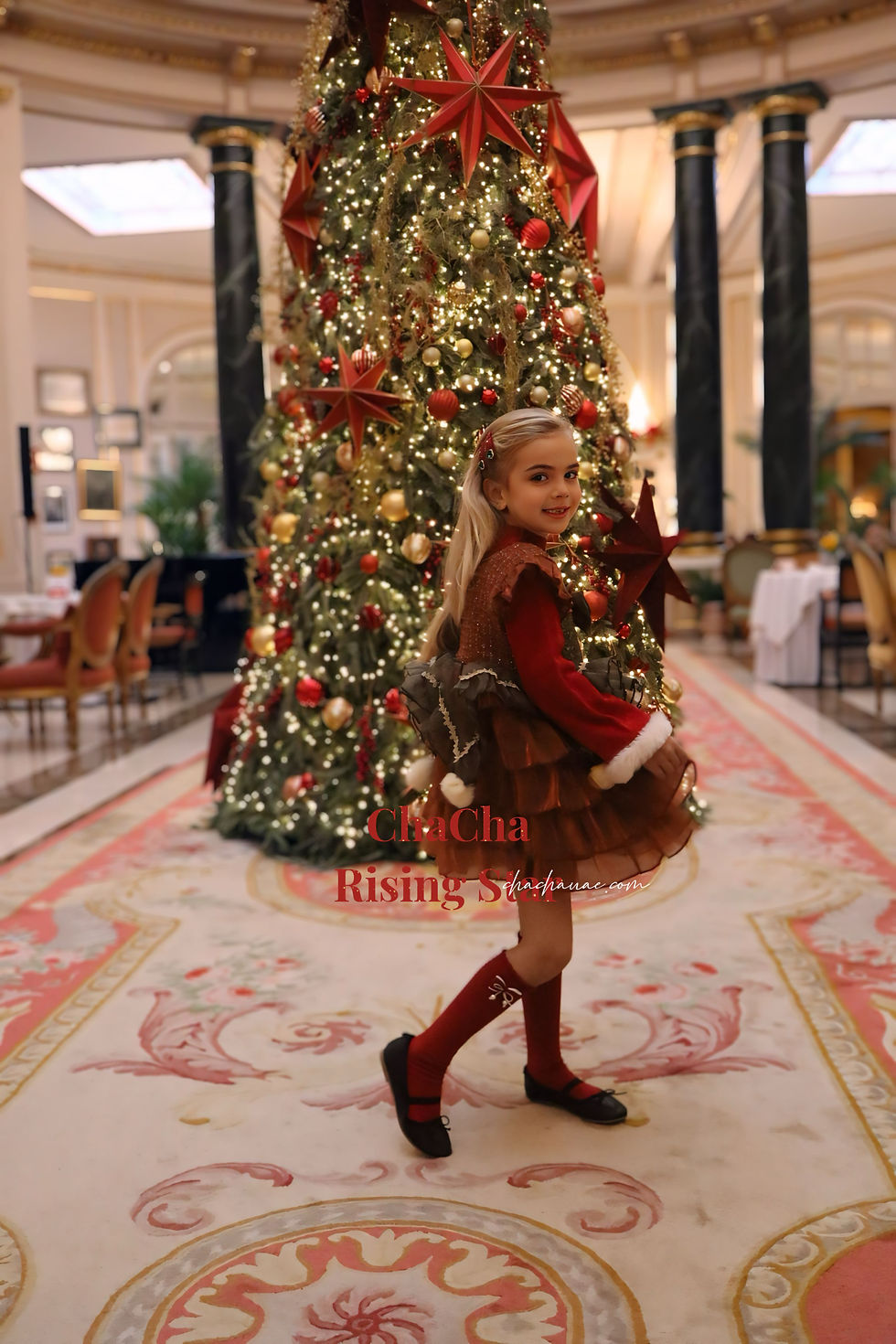 Thumbnail: Gingerbread Christmas Princess Dress