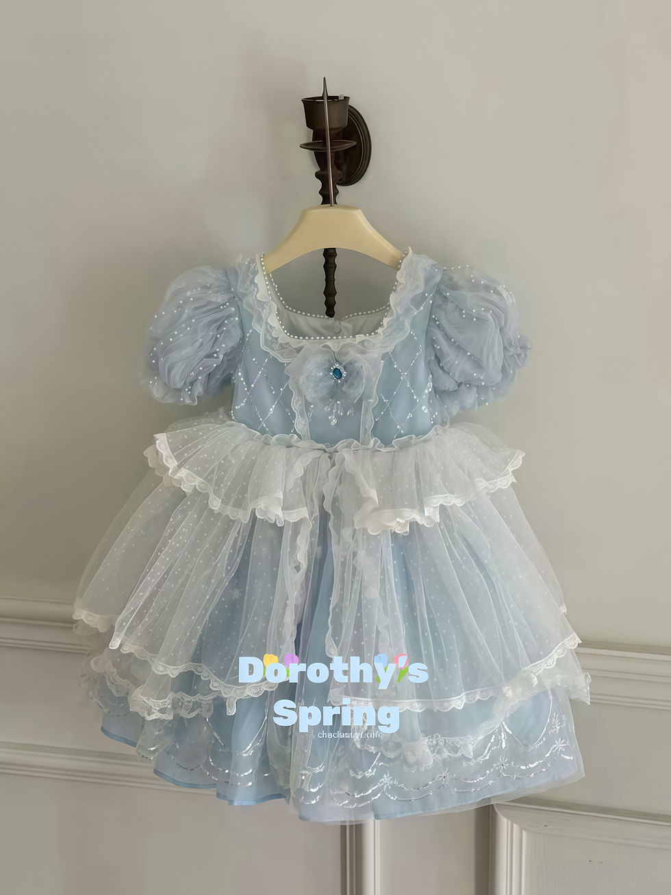 Thumbnail: Crystalle Citadel Frozen Birthday Party Princess Dress