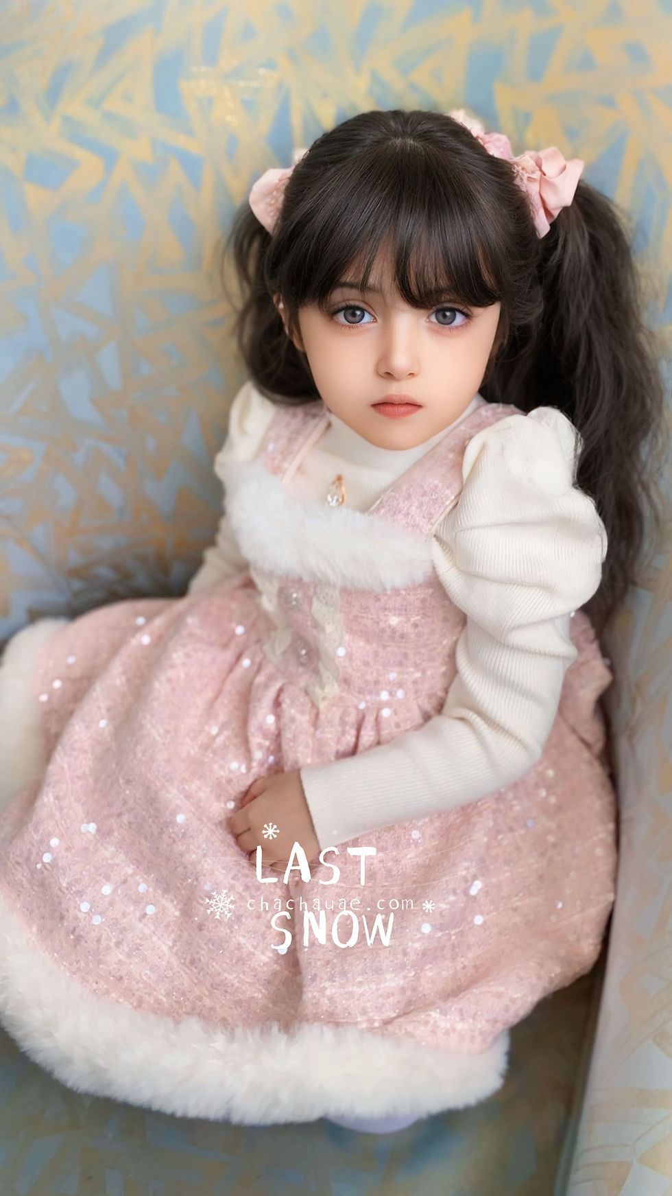 Thumbnail: Pink Bunny Glitter Dress