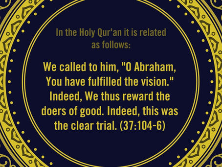 The Comparison between the Biblical and the Quranic versions of Sacrifice by Prophet Abraham