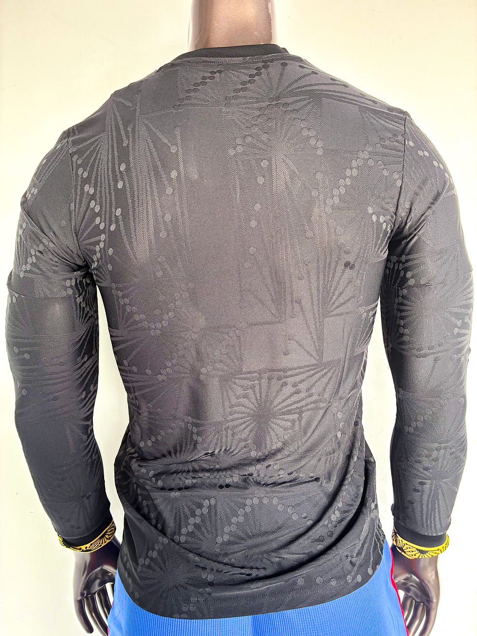 Thumbnail: adidas Mens Mexico 2025 Gold Jersey LS - Black/Gold