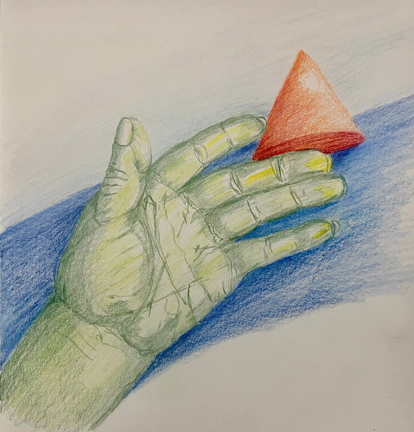 cKatie Deits Hand triangle