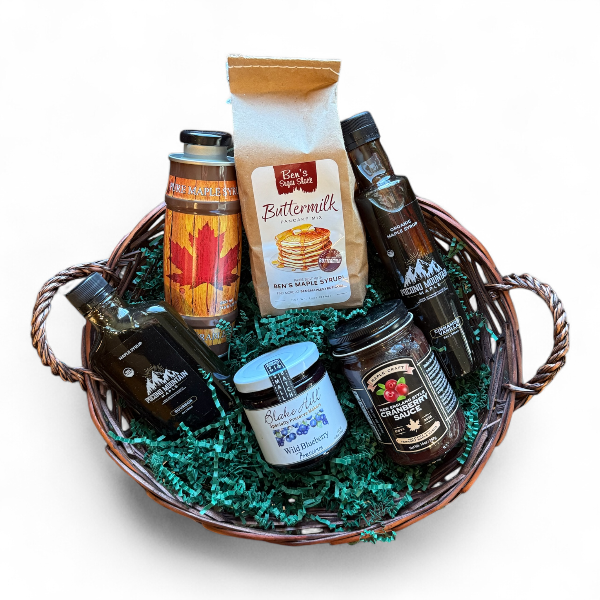 Maple Greetings Basket