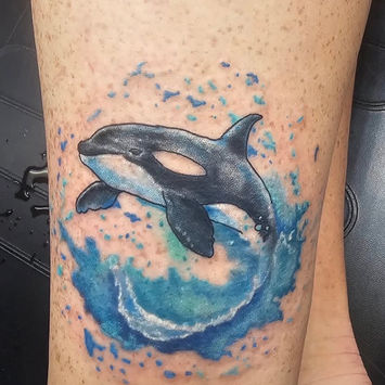 Colored tattoos